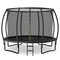 Outdoor 12ft Trampoline for Kids and Adults with Enclosure Net and Ladder